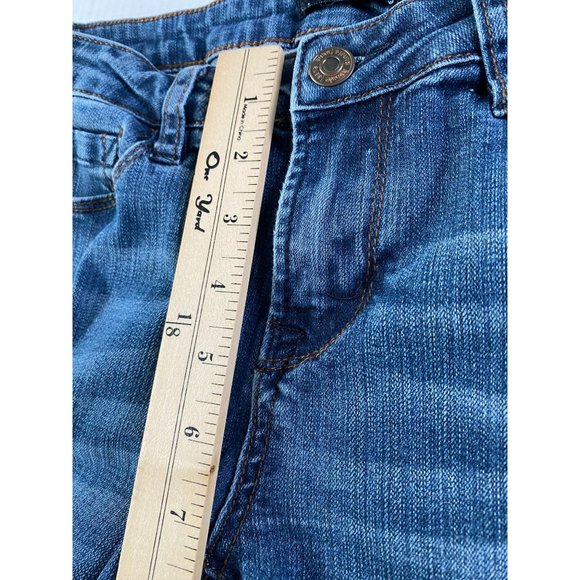 Kenzie Womens Blue Medium Wash You Look Pretty Skinny 5-pocket Jean Size 27 - Picture 9 of 10